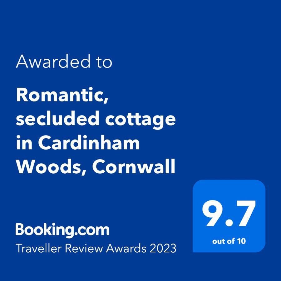 Romantic, Secluded Cottage In Cardinham Woods, Cornwall Buitenkant foto